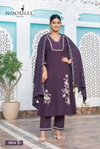 Latika By Wooglee Mull Chanderi Kurti With Bottom Dupatta Wholesale Online